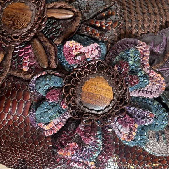 Rare Brighton Mila Shoulder Bag - Masterpiece Collection Multi Media Purse - Picture 2 of 9